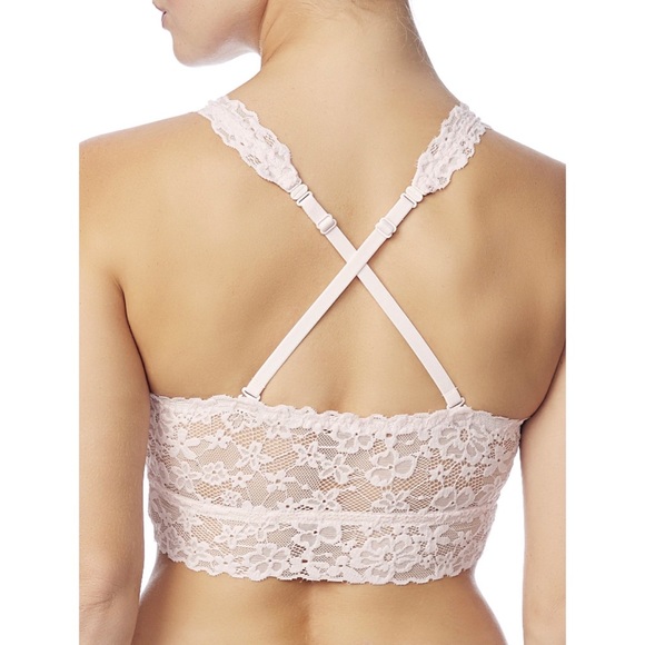 sz: L - No Boundaries Women’s Light Pink & Red Lace Convertible Bralette Bundle - Picture 6 of 7